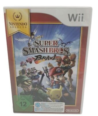 Super Smash Bros Brawl  Nintendo Selects Wii Spiel Action Beat em Up Videogame