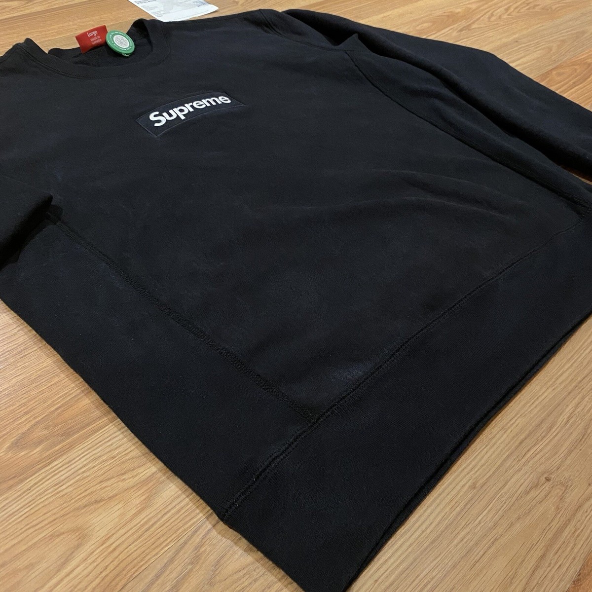 Supreme Box Logo Crewneck FW18 Sweatshirt StockX Black Bogo Supreme Box Logo Crewneck FW18 Sweatshirt StockX Black Bogo