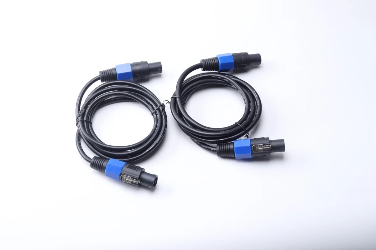 GCTBL 3M 2pack Speakon naar Speakon kabel stekker naar stekker professionele DJ/PA audio versterker luidsprekerkabel