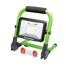 POWERSMITH PWLR015FM 1500 Lumens Rechargeable LED Work Light with Foldable Ma...
