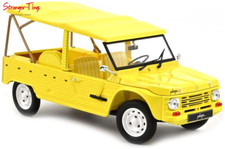 NoRev Citroen Mehari Plage 1983 Yellow 1:18 Scale Diecast