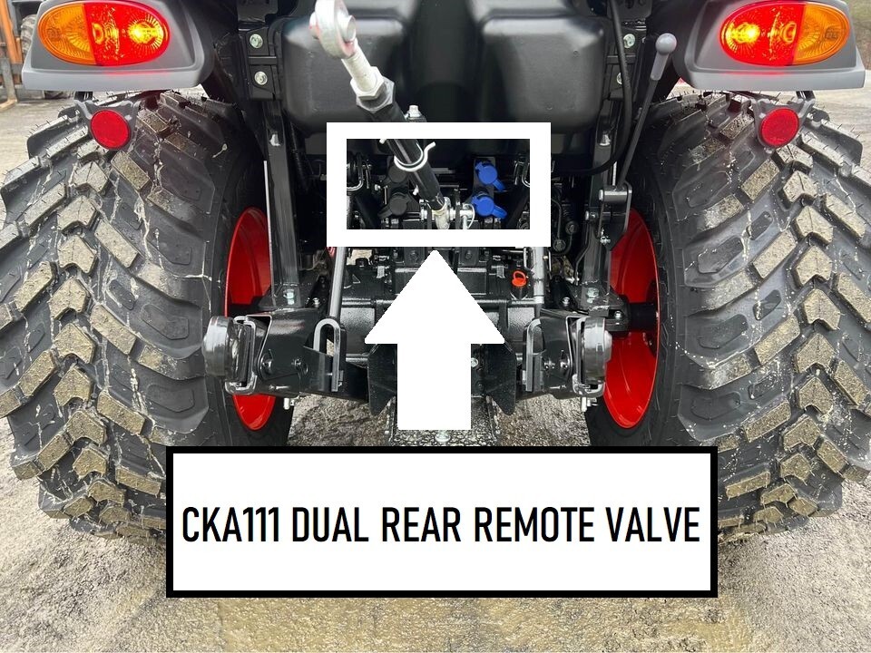 KIOTI CKA111 4 Port Remote Rear Hydraulic Valve (DETENT/SPRING) CK10