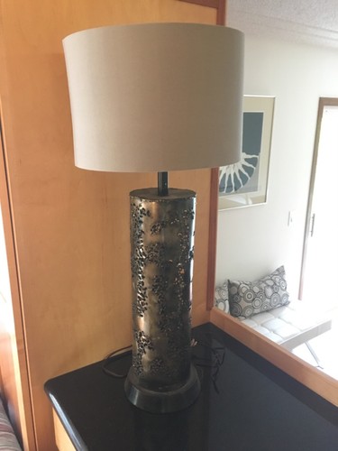 Brutalist Marcello Fantoni Raymor Torch-Cut Table Lamp with stone base , Rare - Picture 10 of 13