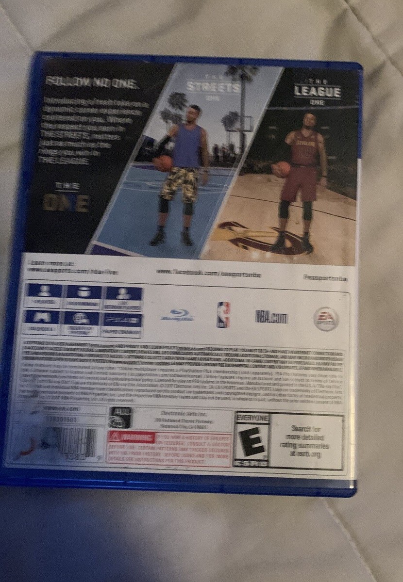NBA Live And NBA2K Sony PlayStation 4 Bundle Video Games Lot