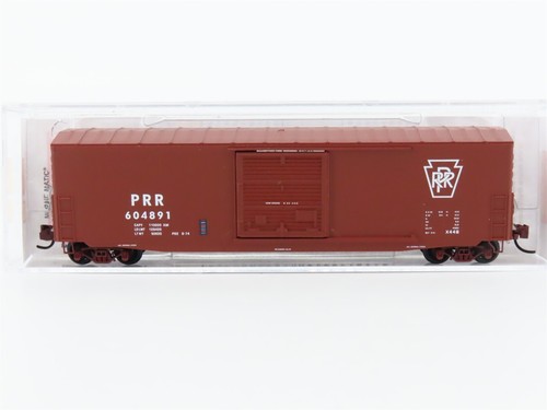 Microtrenes escala N MTL 18000080 PRR Pennsylvania Railroad 50' vagón de carga #604891 | Zustand: Used