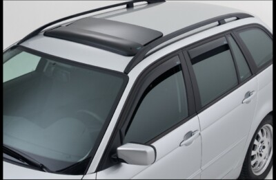 Für Hyundai Kona 2017- ClimAir Windabweiser vorne u hinten P0021 M2024 schwarz