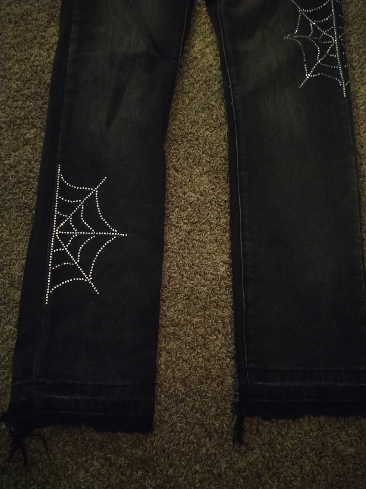 Spiderweb Design For MNML Men’s Patchwork Black J… - image 2