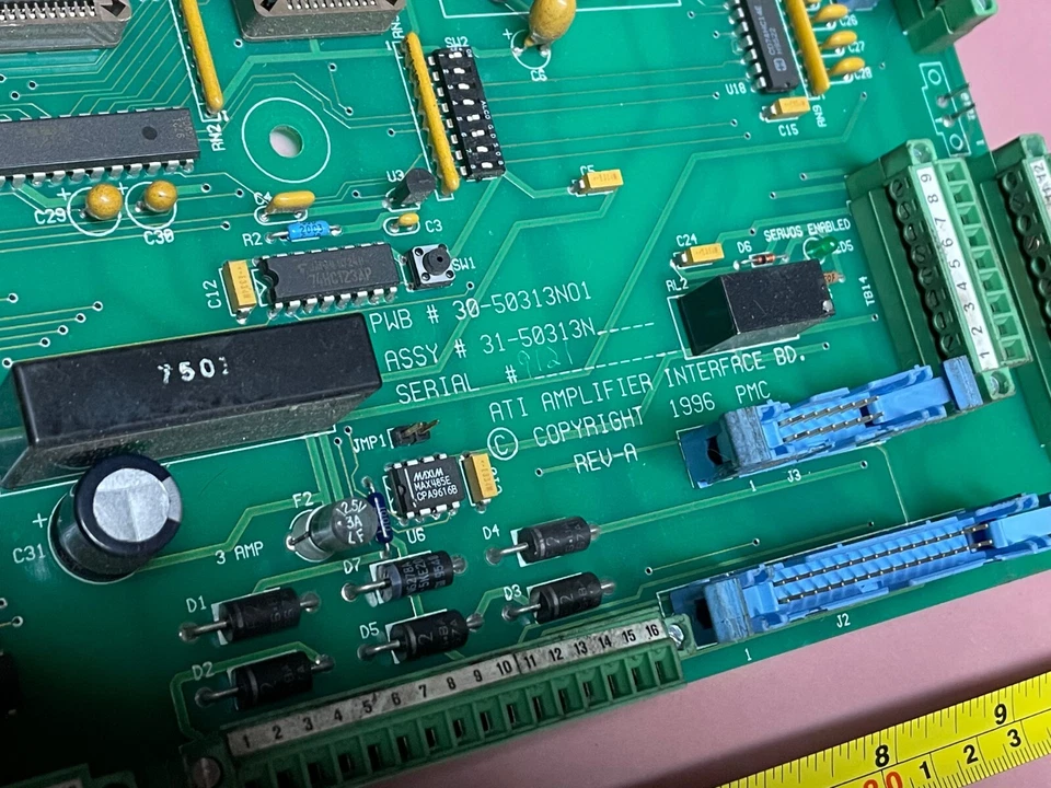 Sieb & Meyer PMC 30-50313N01 ati amplifier interface board 31-50313N 31-50317N01 - Image 2 of 4