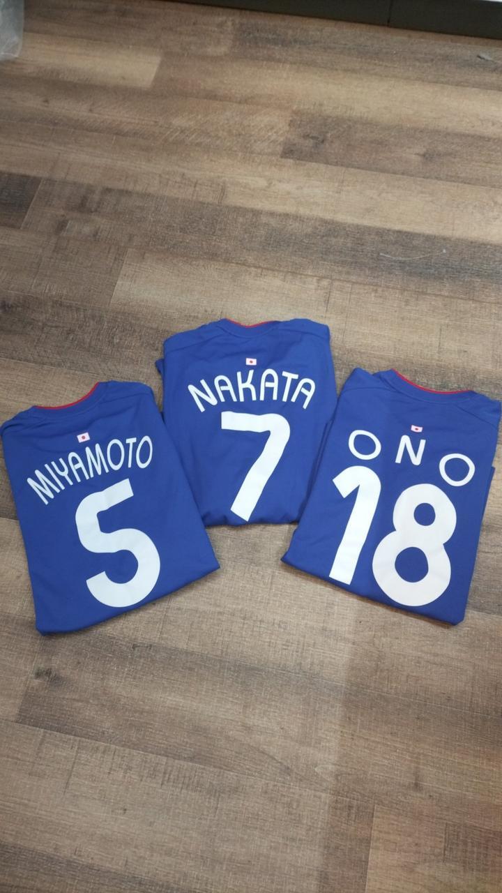 3-Pack Uniform Style T-Shirts – ONO, MIYAMOTO & NAKATA Models