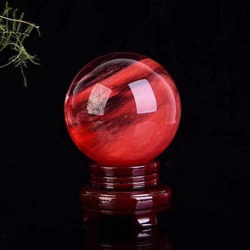 Natural Quartz Crystal Sphere Ball Chakra Healing Gemstone Decor + Stand Reiki - Picture 27 of 69