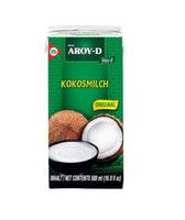 Kokosmilch Aroy-D 500Ml Coconut Milk Cocosmilch Kokosnussmilch Kokos Mittel