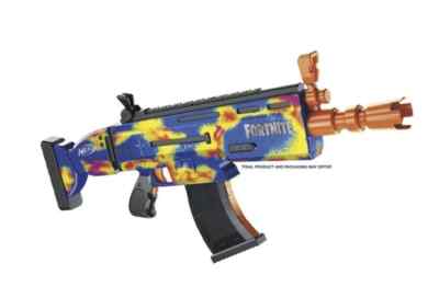 brand new Travis Scott x Cactus Jack x Fortnite Nerf Gun