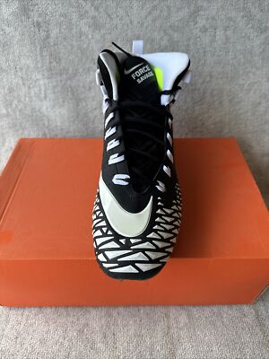 Nike Force Savage Football Cleats Mens 12 Black 880144-012  display picture 1