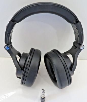 OneOdio A71 Wired Over Ear Headphones ONLY Foldable Hi Res 6.35mm Plug Blck READ