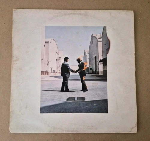 Pink Floyd Wish You Were Here 1975 Uk Harvest Vinyl Lp Shvl 814