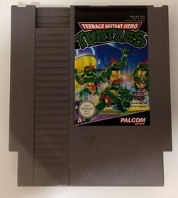 Teenage Mutant Hero Turtles NES Game Palcom PAL