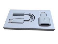 Google USB-C to 3.5mm Headphone Audio Jack Adapter + USB-A to Type-C OTG Adaptor