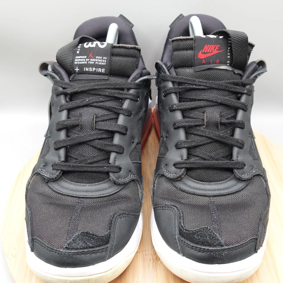 Jordan MA2 Zapatos Para Hombres 11.5 Negro Rojo Blanco Tenis Atléticos CV8122-006 Defectos Foto 3 de 4