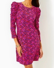 LILLY PULITZER PRESLIE LONG SLEEVE ROMPER SIZE: XS