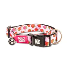 Max & Molly Smart Id Dog Collar (Strawberries) - Large