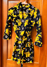 Pok mon Boys Kid Fluffy Soft Fleece Sleepwear Robe Kid Sz M