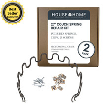 27" Sofa Upholstery Spring Replacement, 2pk Repair Kit for Furniture Chair Couch