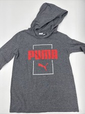 Puma Hoodie Kids M 10/12 Grey