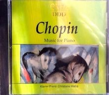 Chopin: Music for Piano By Christiane Mathe (Onyx Classics... | CD | Zustand gut