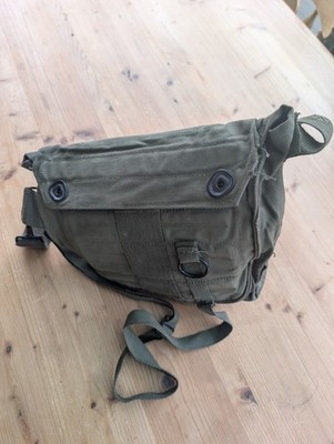 Vintage US M17 Tasche im Einsatz von 60er bis 90er Jahren