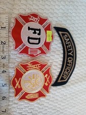 Fire Department Embroidered Patches 3