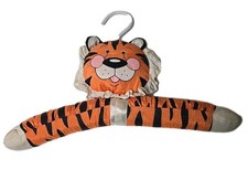 Vintage Tiger Padded Baby Clothes Hanger Jungle Nursery Decor 80s 90s