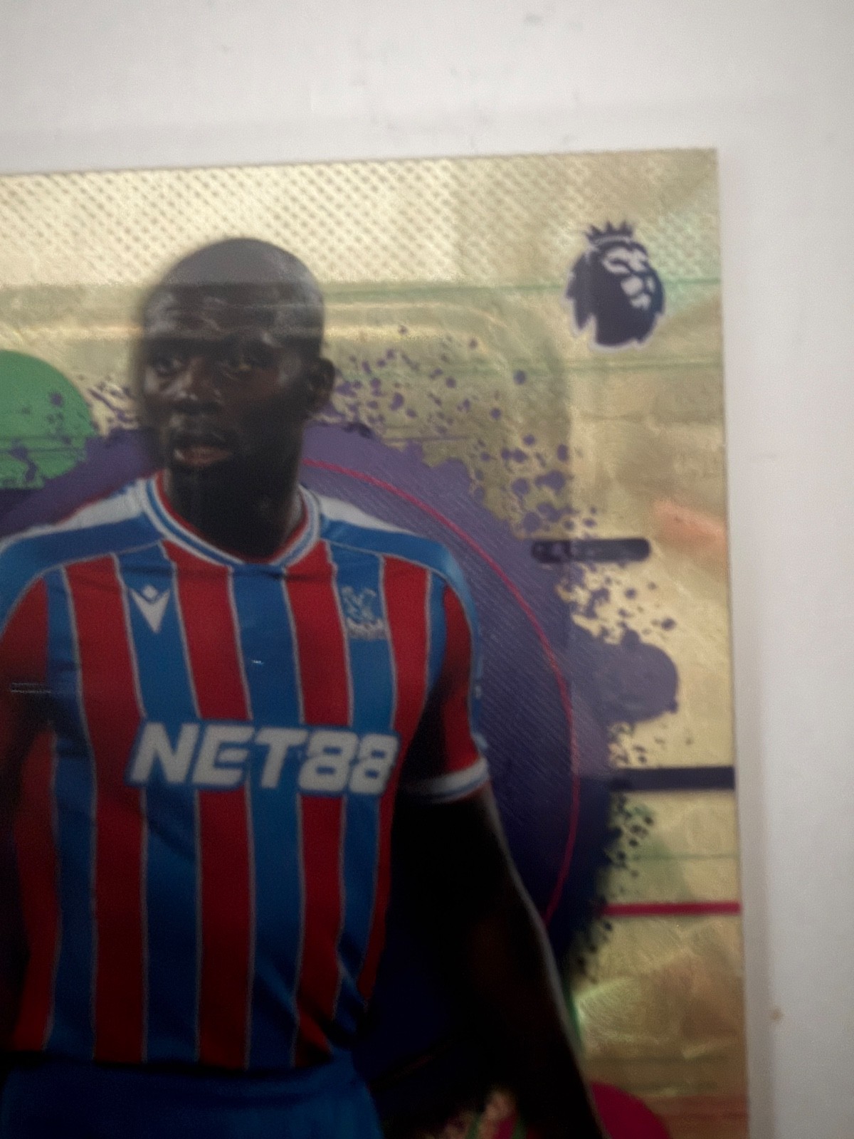 2026 Topps Finest EPL Jean-Philippe Mateta 1/1 Superfractor NM/Mint  view 6