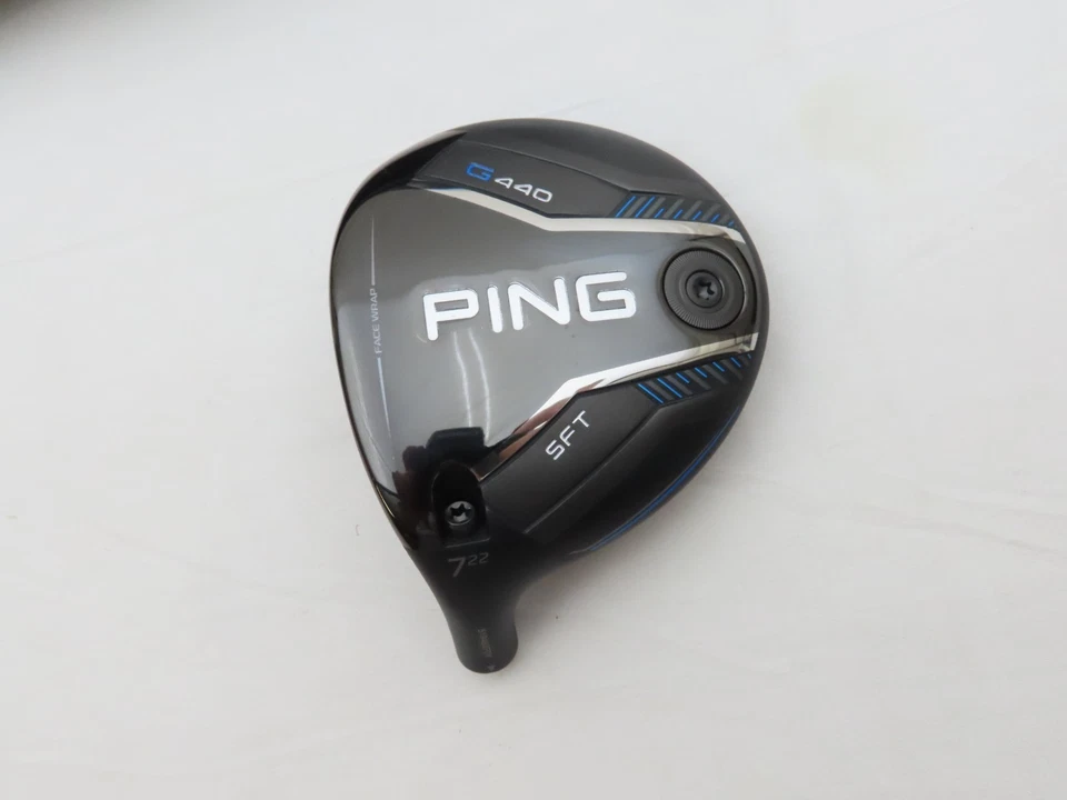 Used LH Ping G-440 SFT 22* 7 Wood Head Only G440 SFT 7 Wood FWY Head 22* +HC - Image 2 of 4