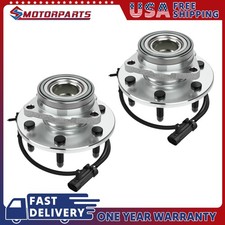 Pair Front Wheel Hub Bearing Assembly W Abs For Chevy Gmc Truck 4x4 Only 4wd Pair Front Wheel Hub Bearing Assembly W Abs For Chevy Gmc Truck 4x4 Only 4wd