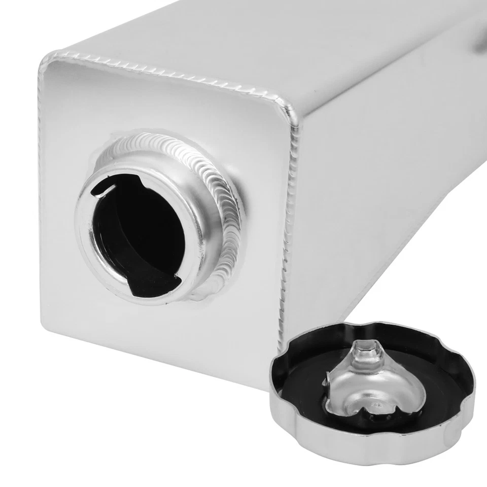 Tanque/lata de expansión de desbordamiento de recuperación de refrigerante de aluminio para Jeep Wrangler 97-06 Foto 3 de 4