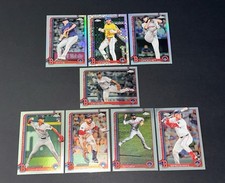 2025 Topps Chrome Boston Red Sox Team Lot - Base/RC/Refractors