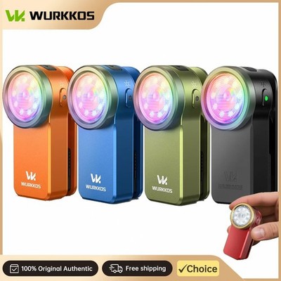 680-Lumen USB-C Rechargeable Clip-On Pocket Flashlight with RGB Modes