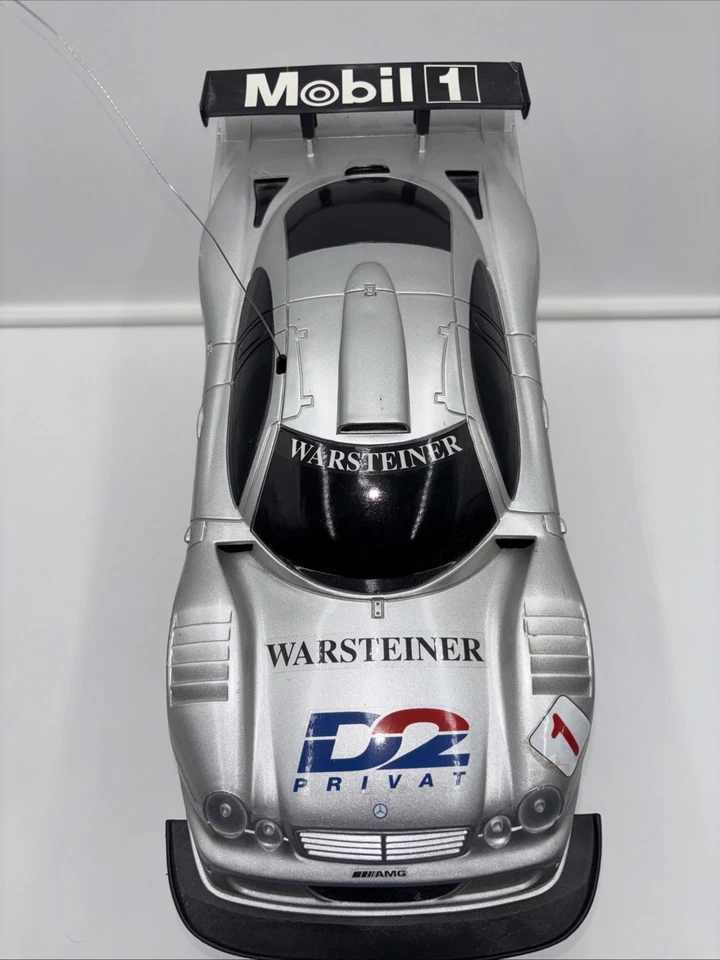 Radio Shack TESTED 1998 Mercedes-Benz CLK GTR Le Mans Endurance Race Car 27 MHZ - Image 3 of 4