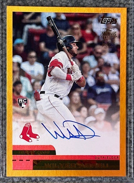 2024 Topps Archives 2000 Fan Favorites #OOFF-WA Wilyer Abreu Gold Foil Auto /50