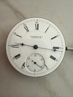 E. Howard & Co. Pocket Watch Movement Series N Hunting Case