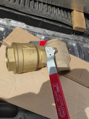 Red White Valve Corp Toyo 3''