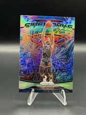 2024-25 Panini Prizm Basketball JIMMY BUTLER Fireworks Insert Silver