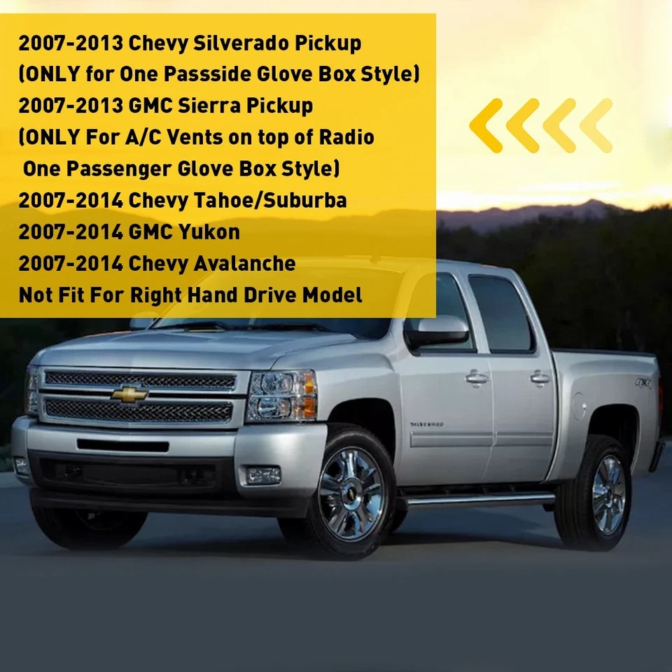 Cubierta de tablero de instrumentos para Chevy 2500HD Silverado / 3500HD 2010-2012 Foto 2 de 4