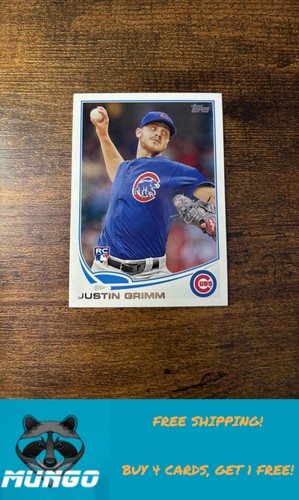 2013 Topps Update #US17 Justin Grimm Chicago Cubs Rookie - Bild 1 von 2