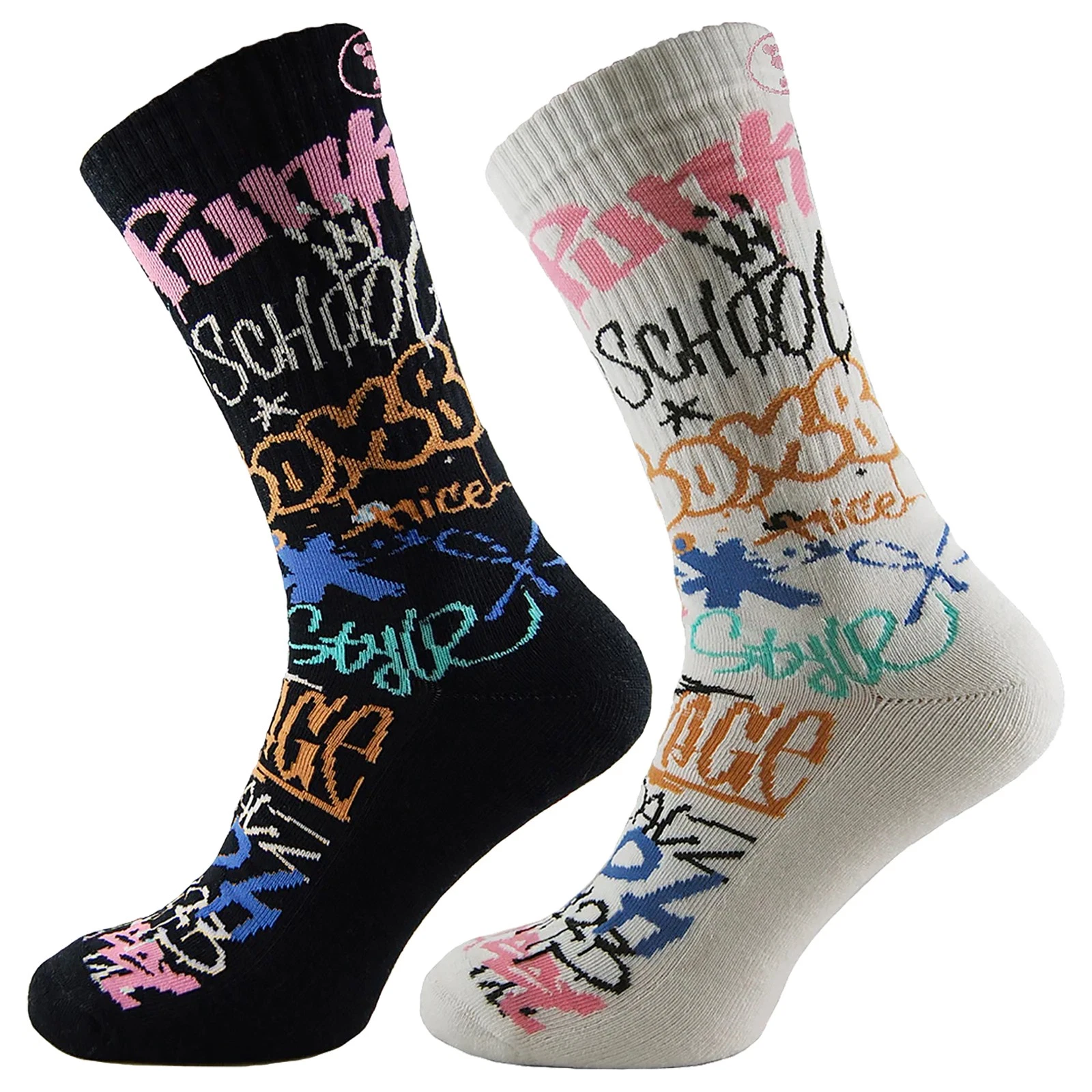 Mens Street Sport Socks by Toe Rags , Cotton Crew Socks Size 6 7 8 9 10 11
