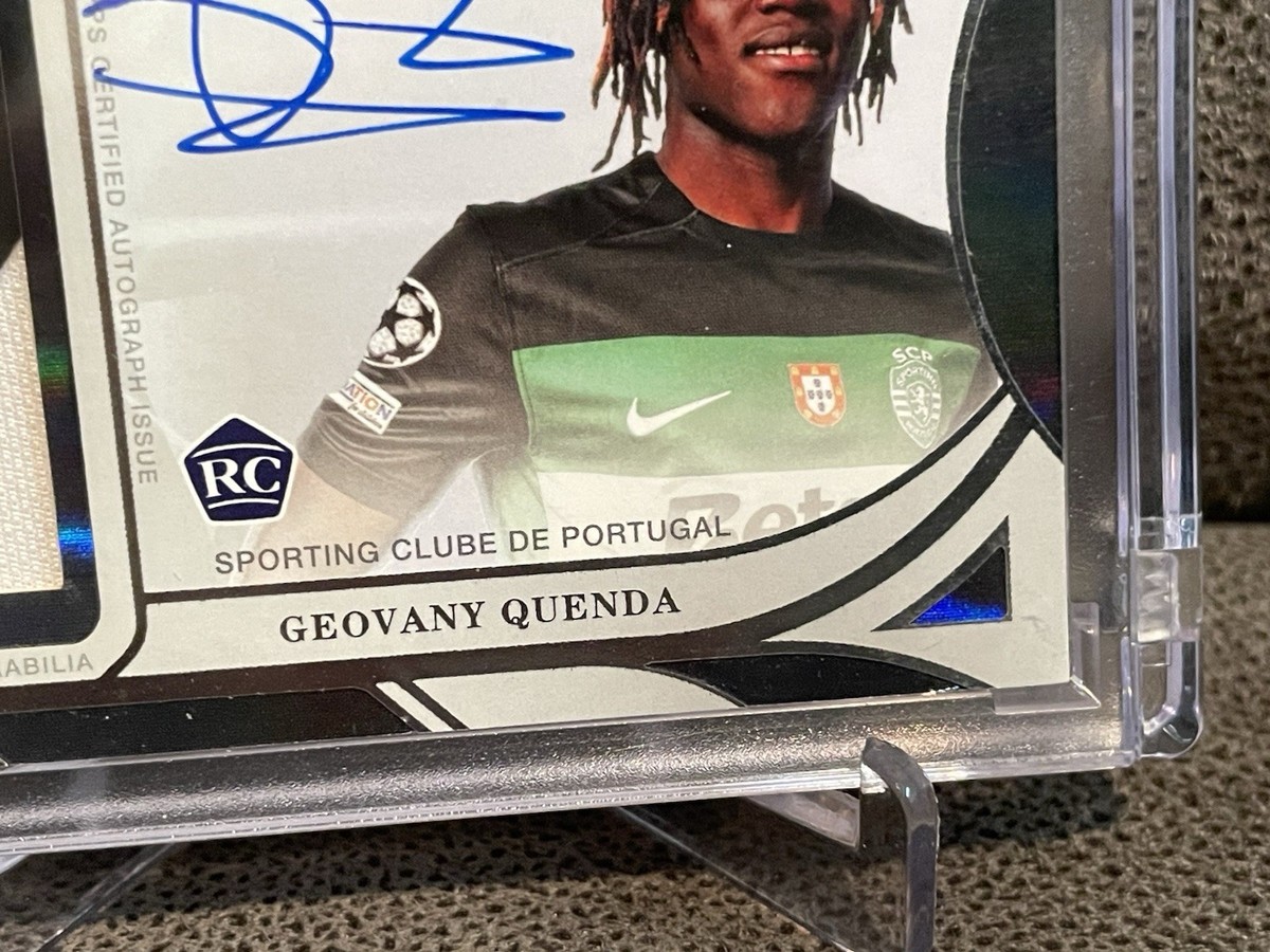 ?Geovany Quenda 2024-25 Topps Dynasty UEFA Black Rookie Patch 