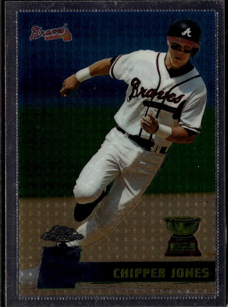 1996 Topps Chrome #52 Chipper Jones