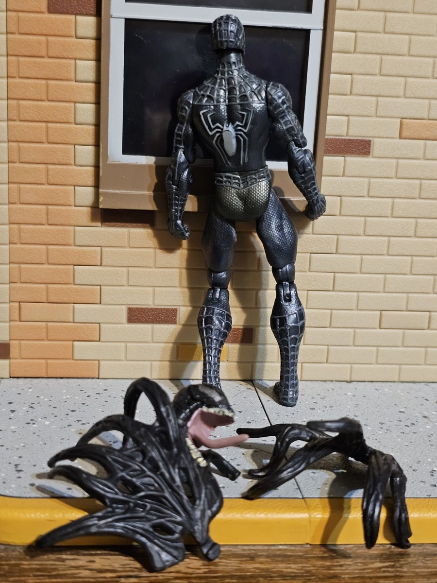 2006 SPIDER-MAN 3 MOVIE BLACK SUIT SPIDER-MAN SYMBIOTE ATTACK