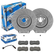 JURID BREMSSCHEIBEN 335mm + BELÄGE VORNE passend für MERCEDES S-KLASSE W221