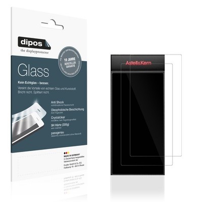 2x Schutzfolie für Astell Kern ACRO CA1000T - Anti-Shock 9H Folie dipos Glass
